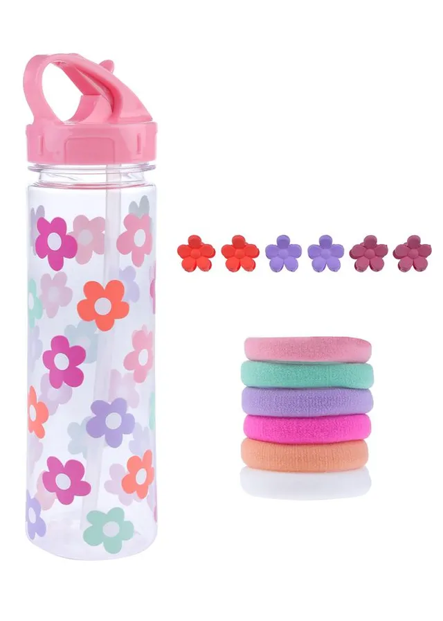 capelli-new-york-trinkflaschenset-daisy-mit-haaraccessoires image 1