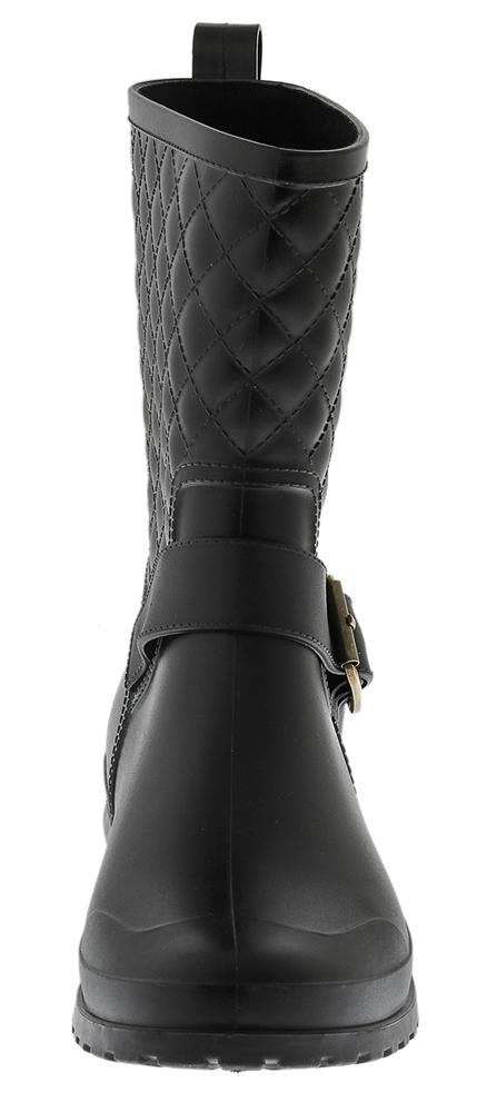 capelli-new-york-gummistiefel-damen-schwarz-matt-wadenhoch image 4