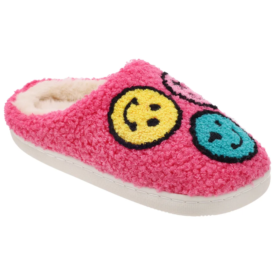 capelli-new-york-girls-hausschuhe-smiley-berber-s-xl image 1