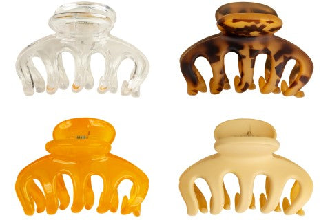 capelli-new-york-haarspangen-4er-set-klauenclip-7-cm image 2