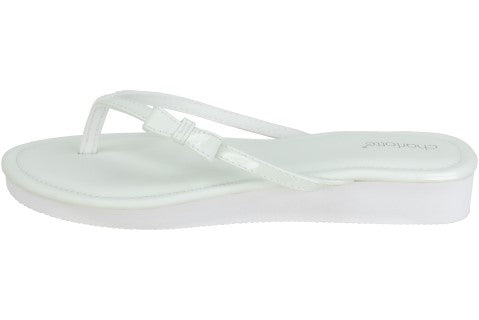 capelli-new-york-charlotte-flip-flops-damen-keil-schleife-lack image 2