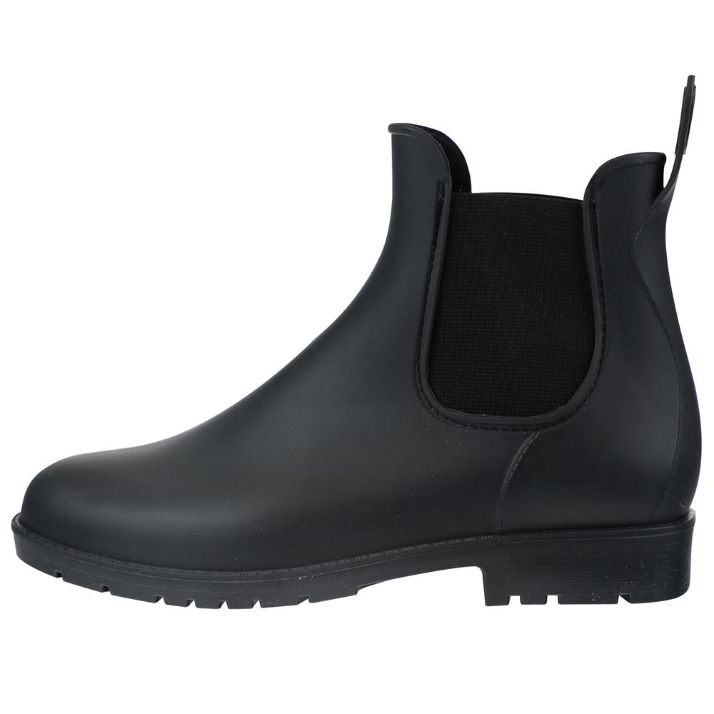 capelli-new-york-chelsea-regenstiefel-damen-schwarz-matt-gummi image 3