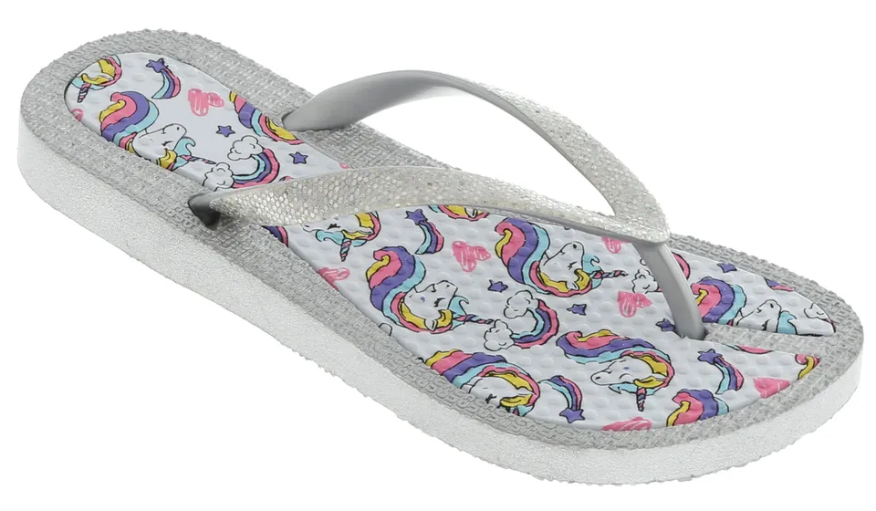 capelli-new-york-girls-glitter-unicorn-flip-flop-einhorn-glitzer image 1