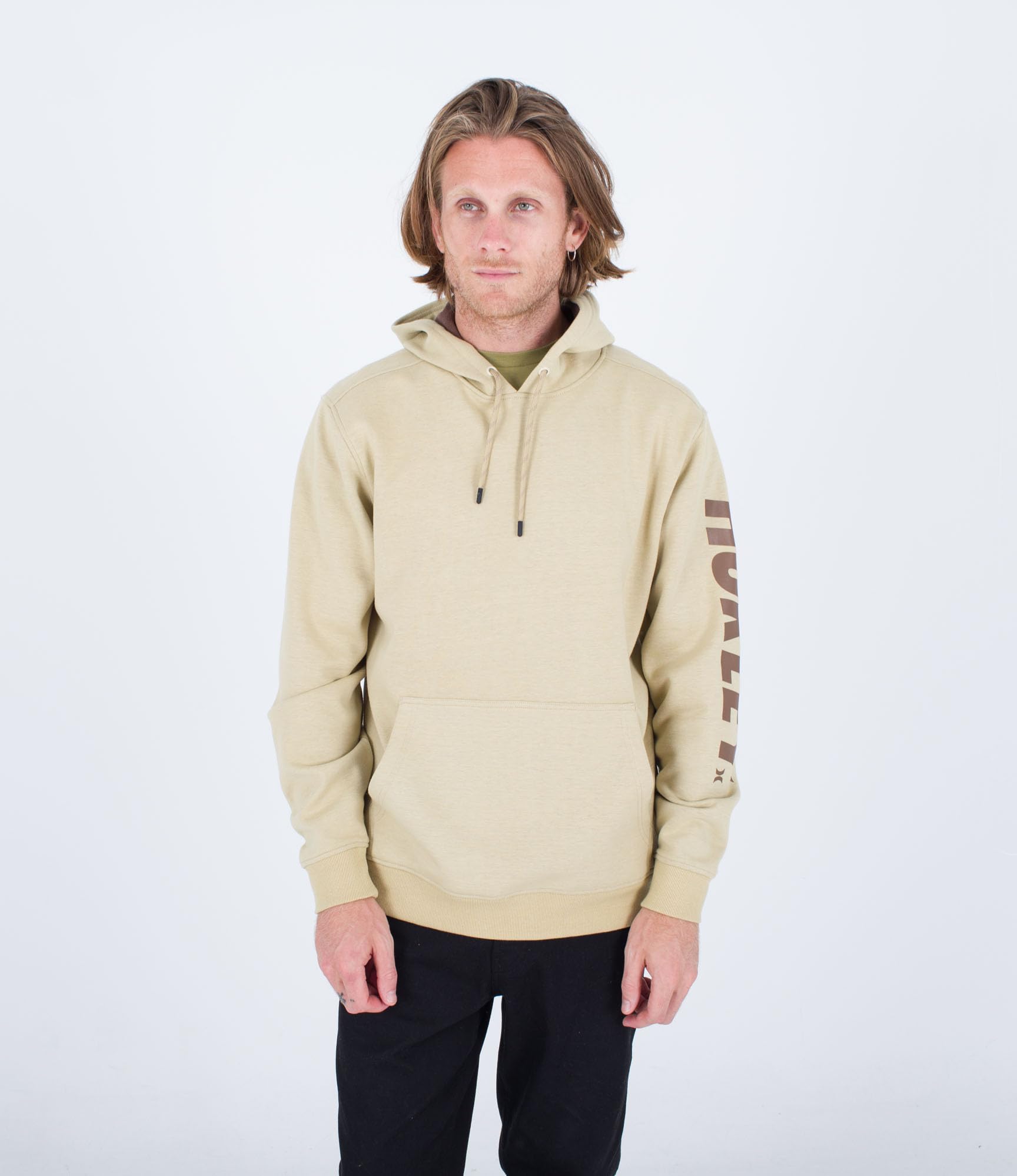 hurley-acadia-heat-fleece-hoodie-creme-xl image 1