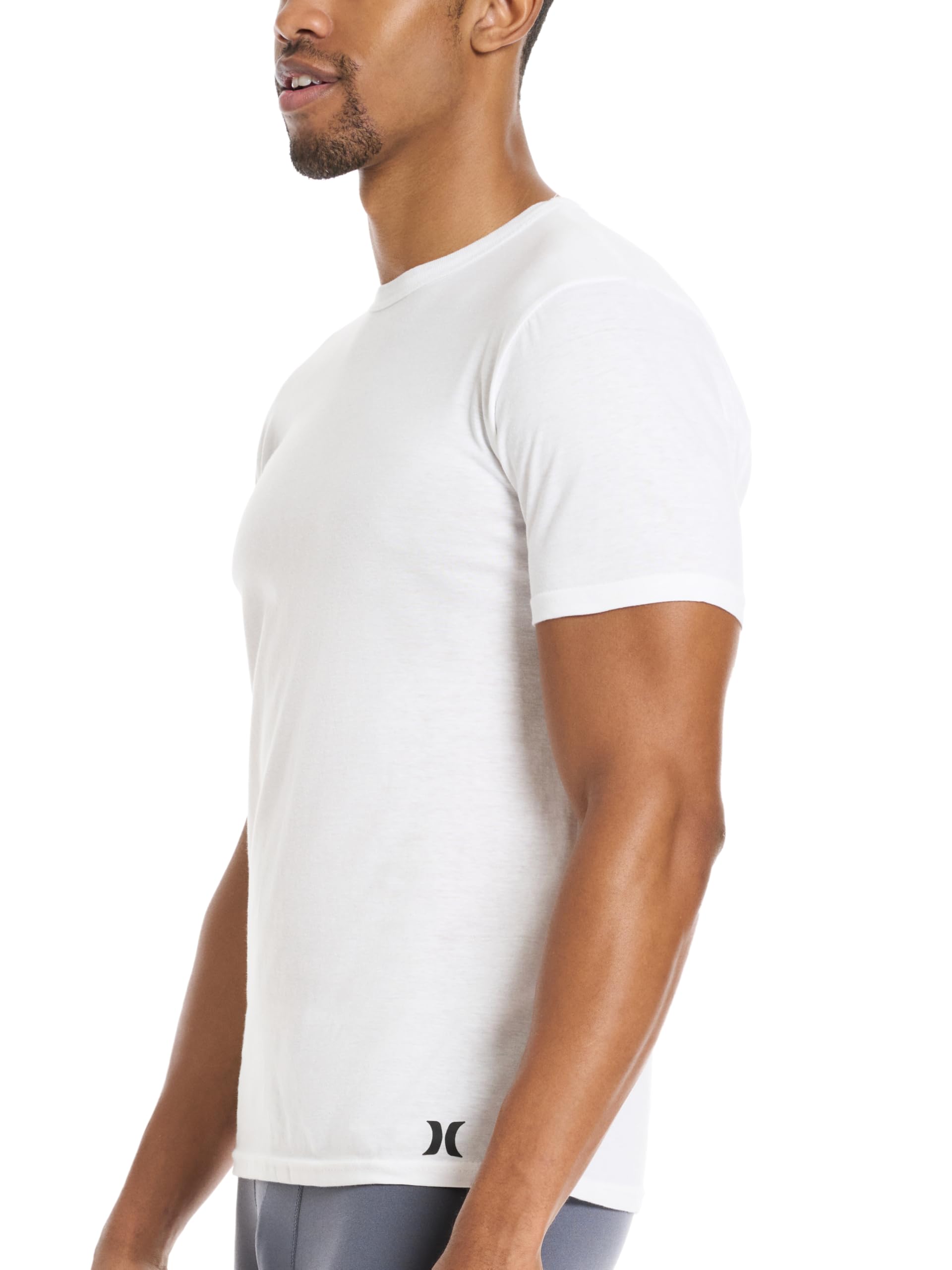 hurley-cotton-crewneck-t-shirt-herren-m-3er-baumwolle image 5