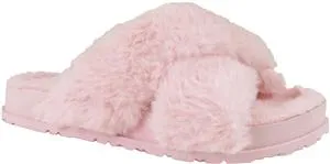 capelli-new-york-girls-criss-cross-slide-pantoletten-fell image 1