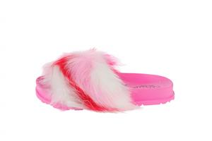 capelli-new-york-girls-slide-m-dchen-pantoletten-bunt-kunstfell image 3