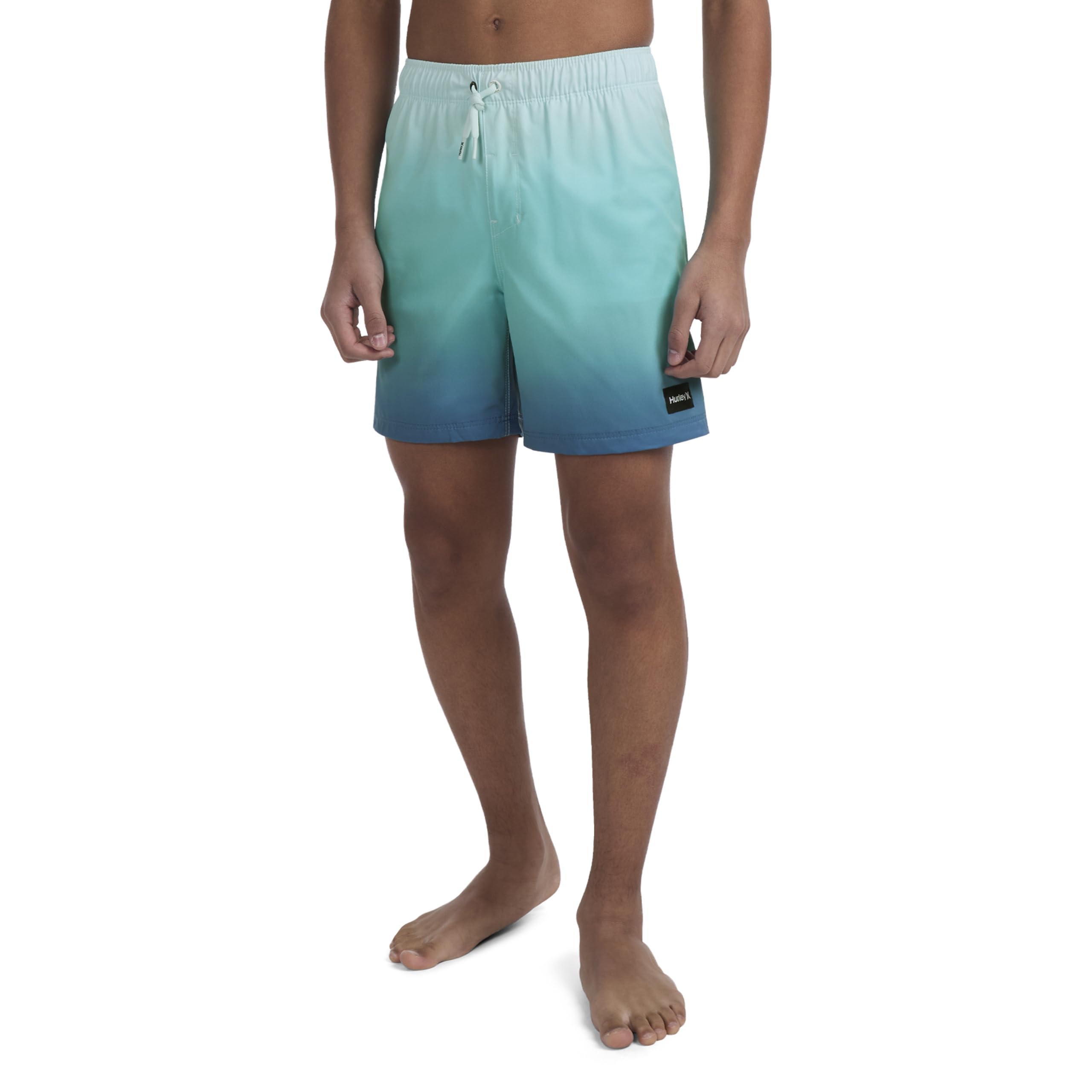 hurley-88446-badeshorts-jungen-gr-n-8-10-jahre-pull-on image 4