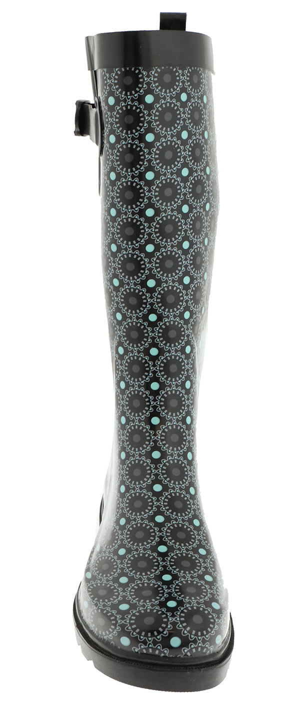 capelli-new-york-ladies-rain-boots-dots-gummistiefel-hoch image 3