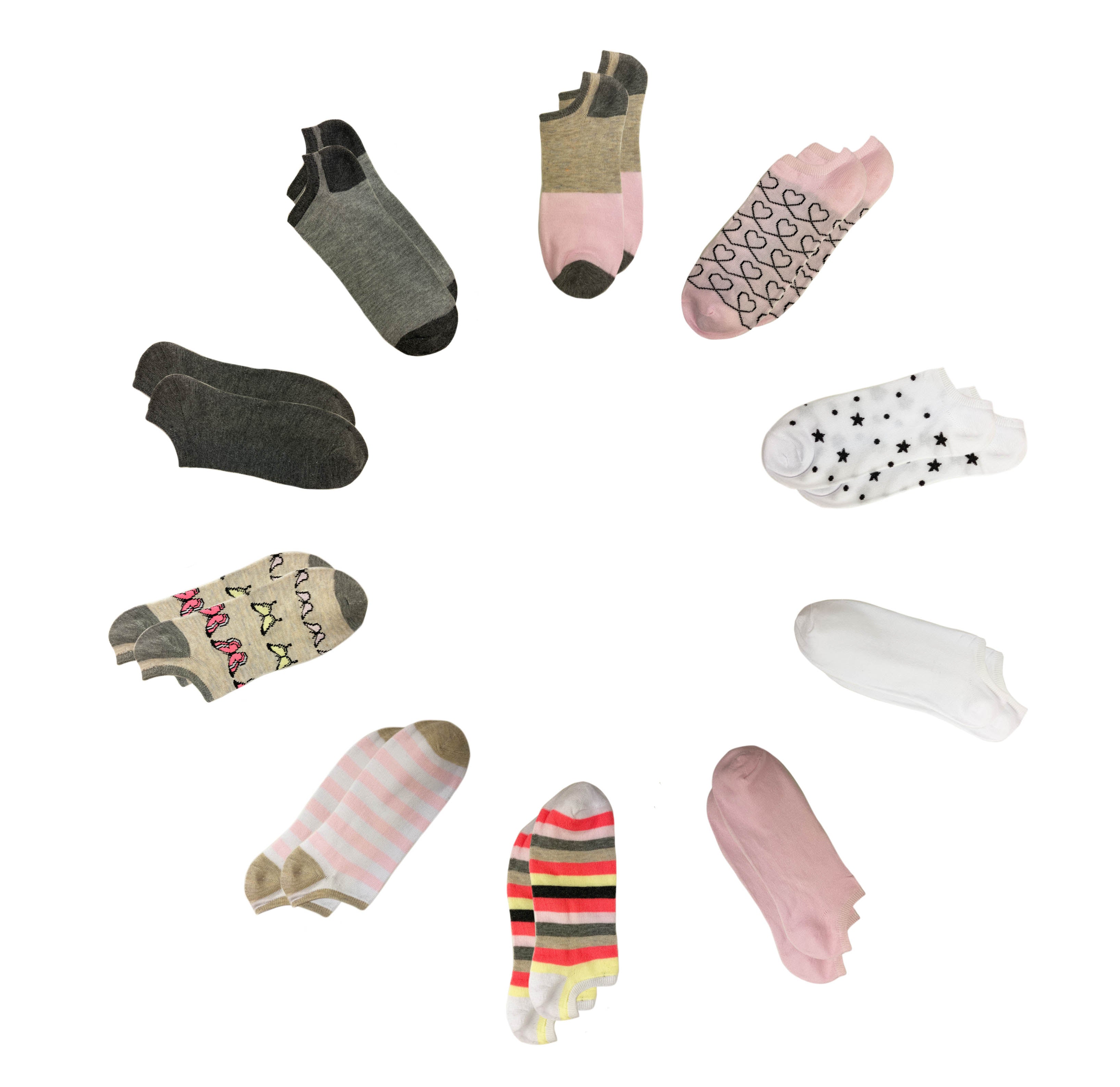 capelli-new-york-ladies-socks-f-linge-schmetterling-10er image 2