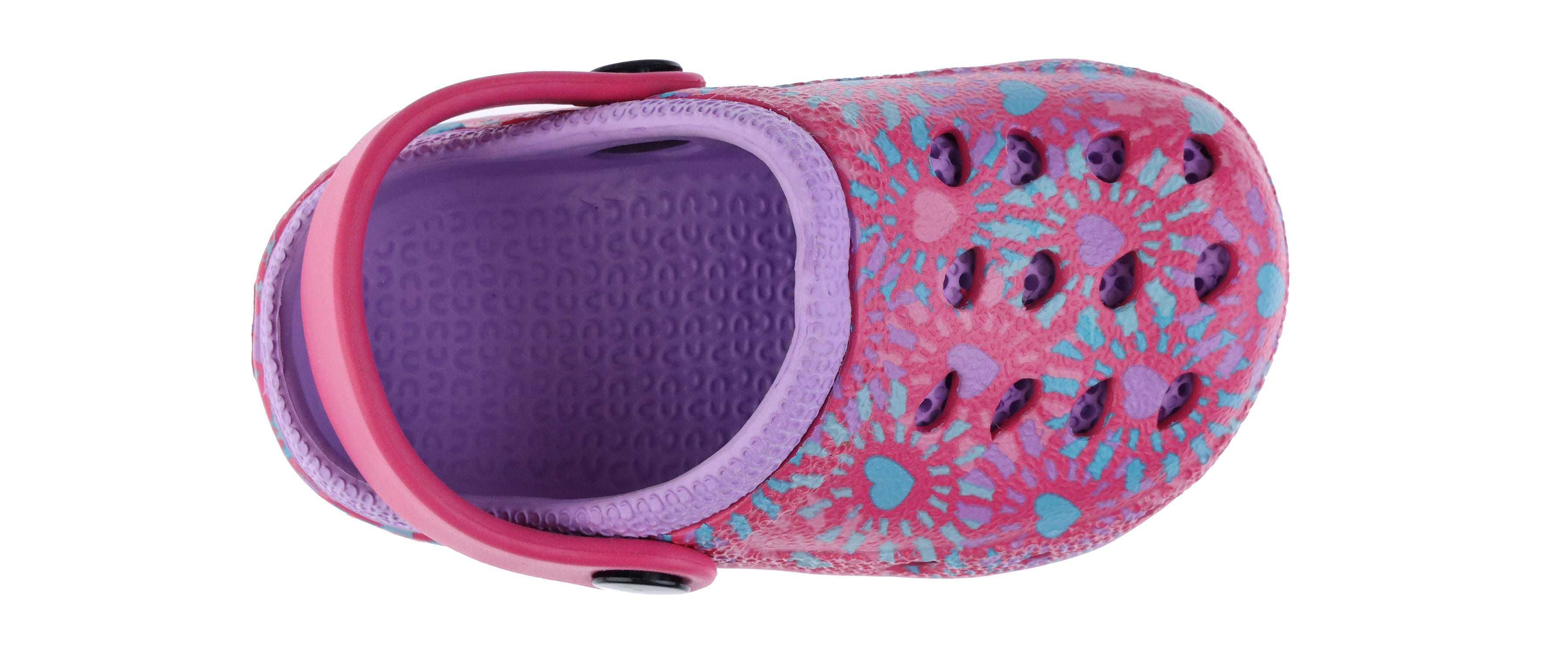 capelli-new-york-tie-dye-hearts-clogs-eva-bunt-kleinkinder image 4