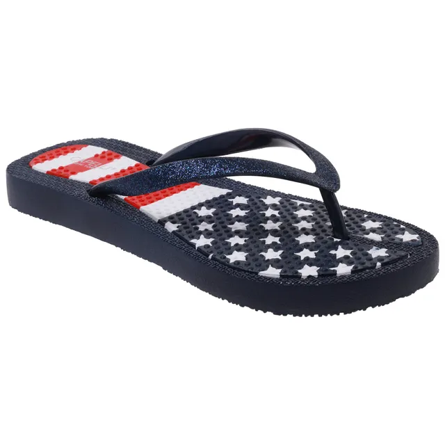 capelli-new-york-flip-flops-damen-usa-flagge-glitzer image 1