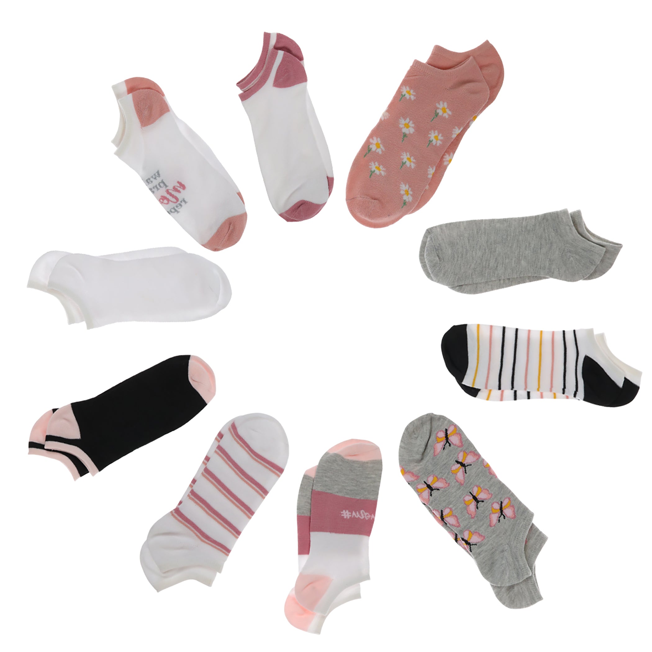 capelli-new-york-mom-sneaker-socken-10er-pack-damen image 2