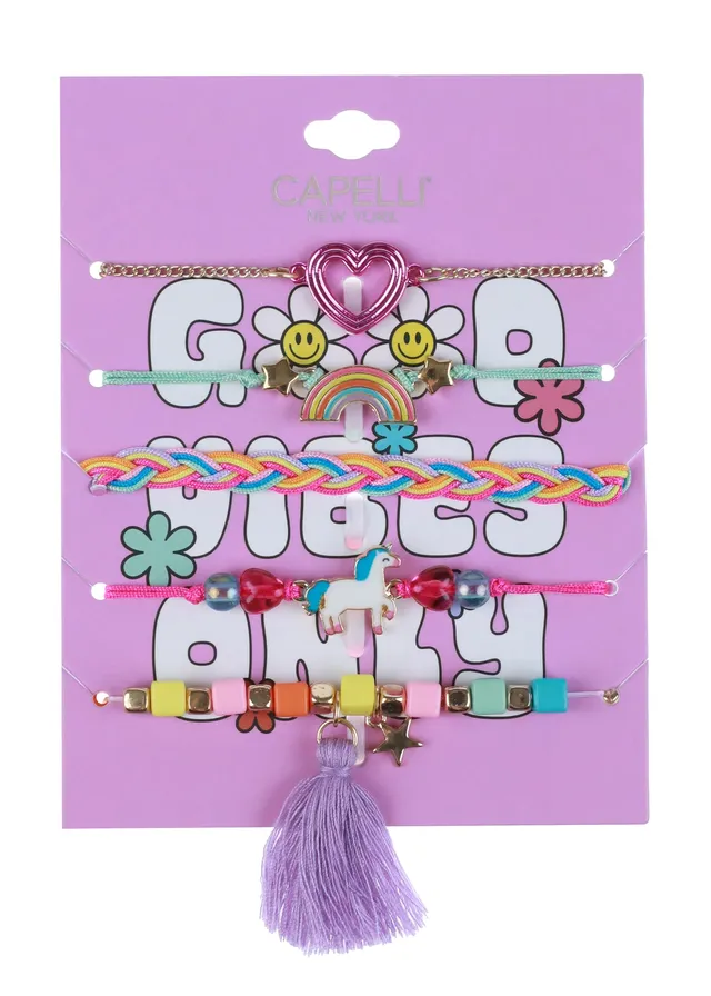 capelli-new-york-armb-nder-regenbogen-einhorn-5er-set image 1