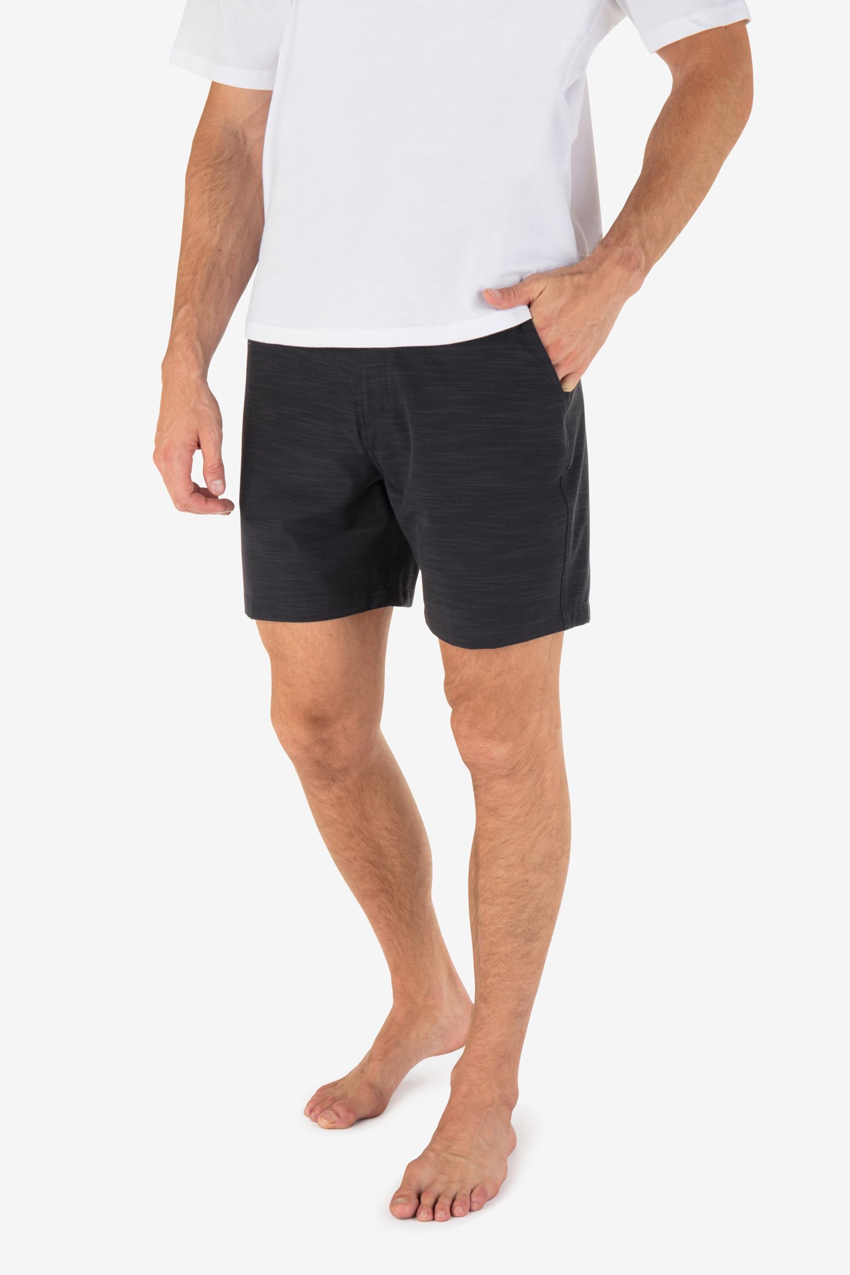 hurley-phantom-slub-18-herren-bermuda-schwarz-schnelltrocknend image 5