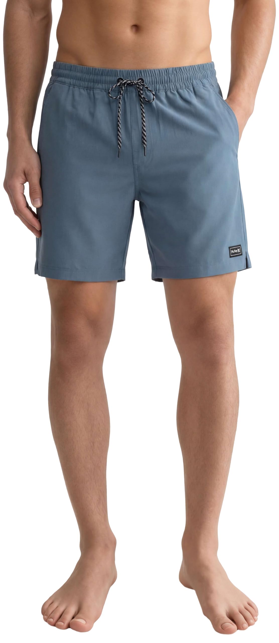 hurley-solid-volley-boardshorts-badeshorts-blue-brown-schnelltrocknend image 7