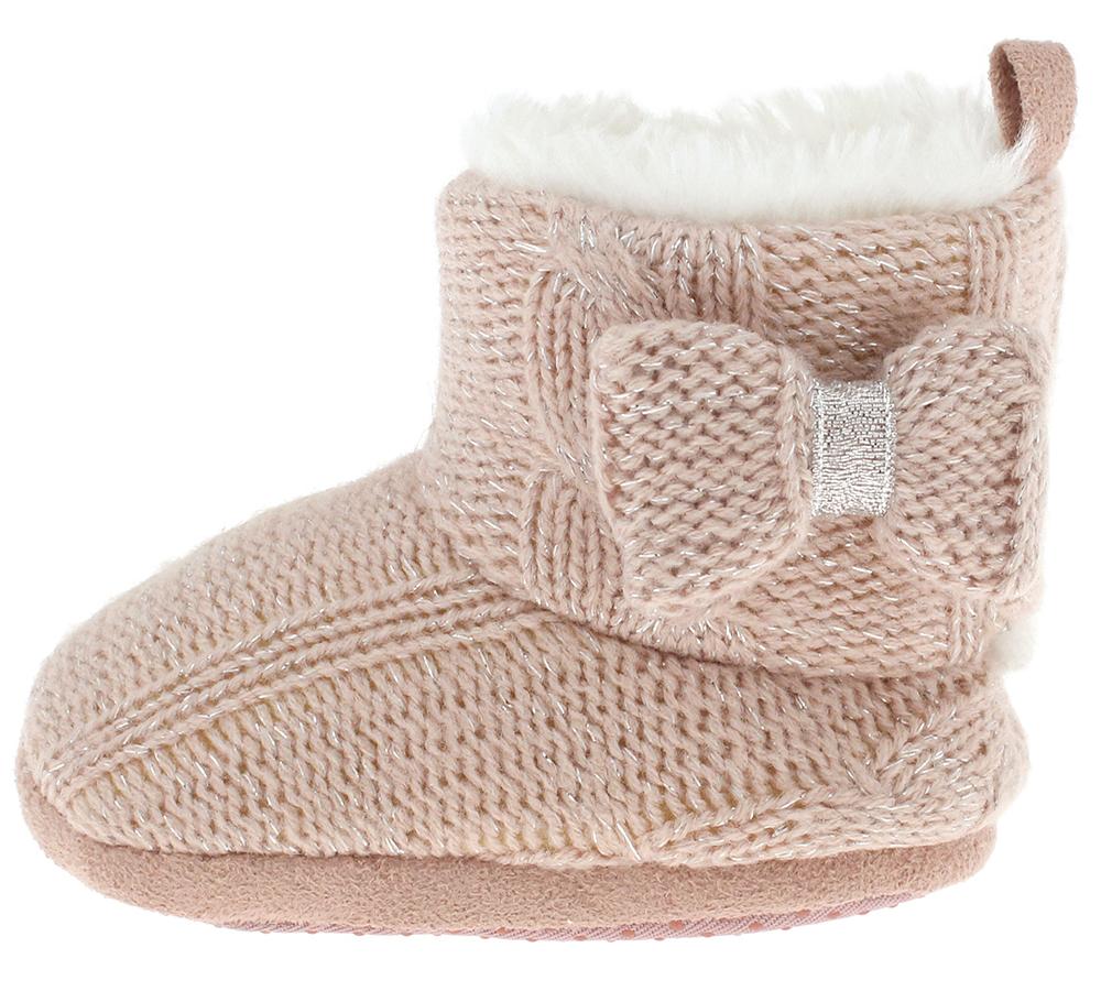 capelli-new-york-infant-boots-metallic-strick-1-0-6m-schleife image 4