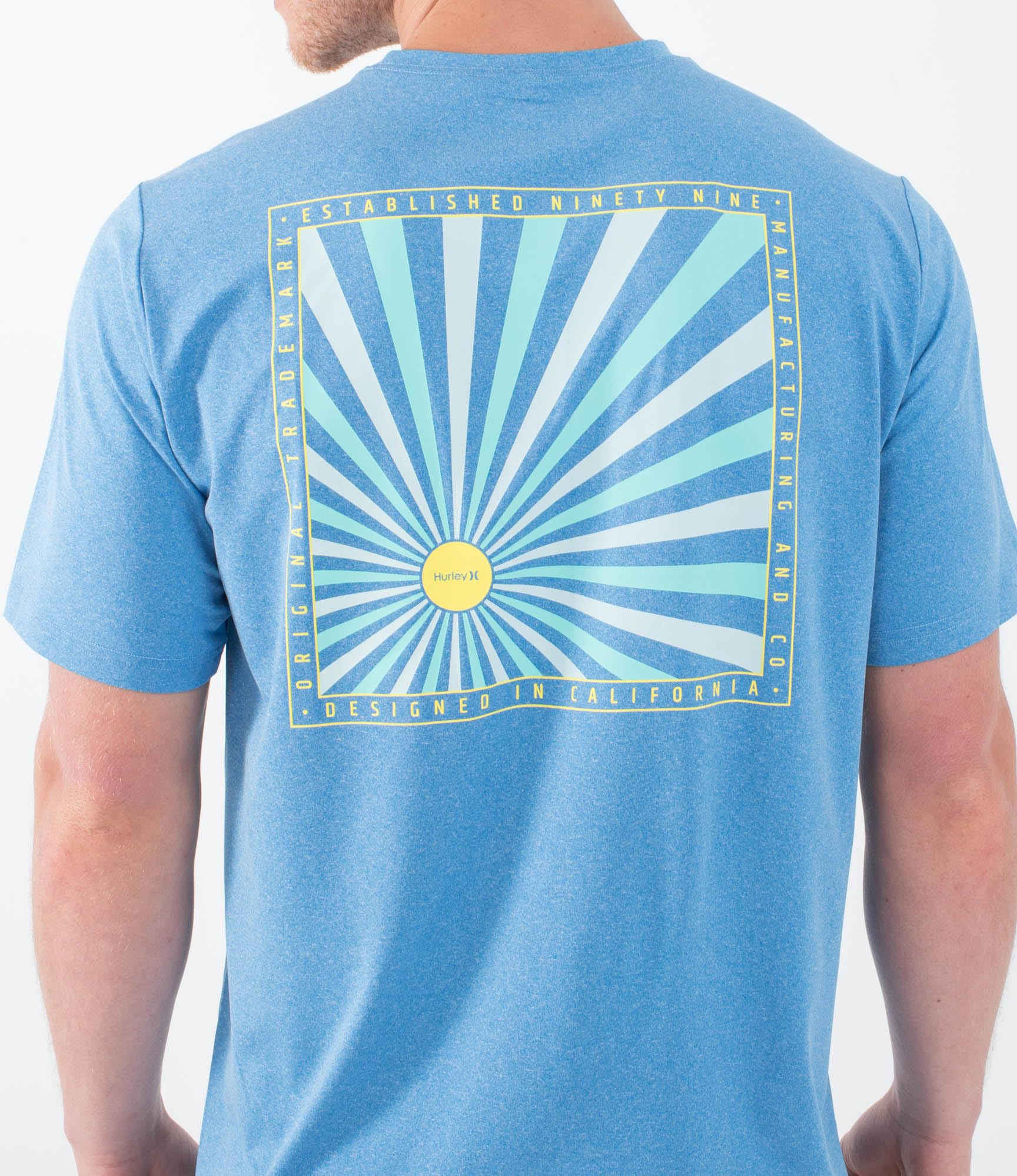 hurley-everyday-hybrid-upf-t-shirt-herren-s-kingdom-blue image 1