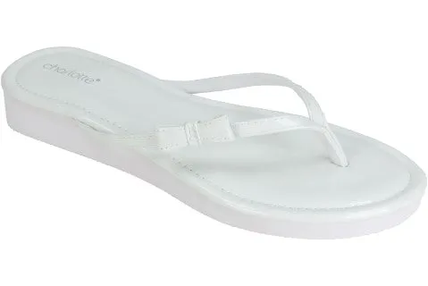 capelli-new-york-charlotte-flip-flops-damen-keil-schleife-lack image 1