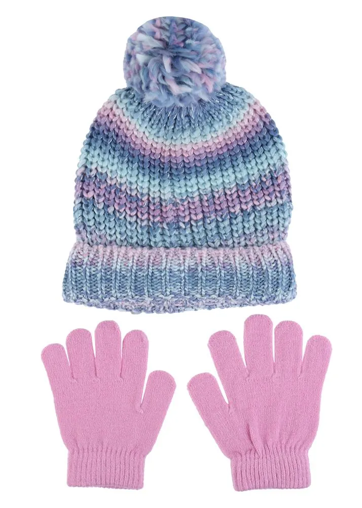 capelli-new-york-girls-m-tze-handschuhe-set-blau-s-m image 1