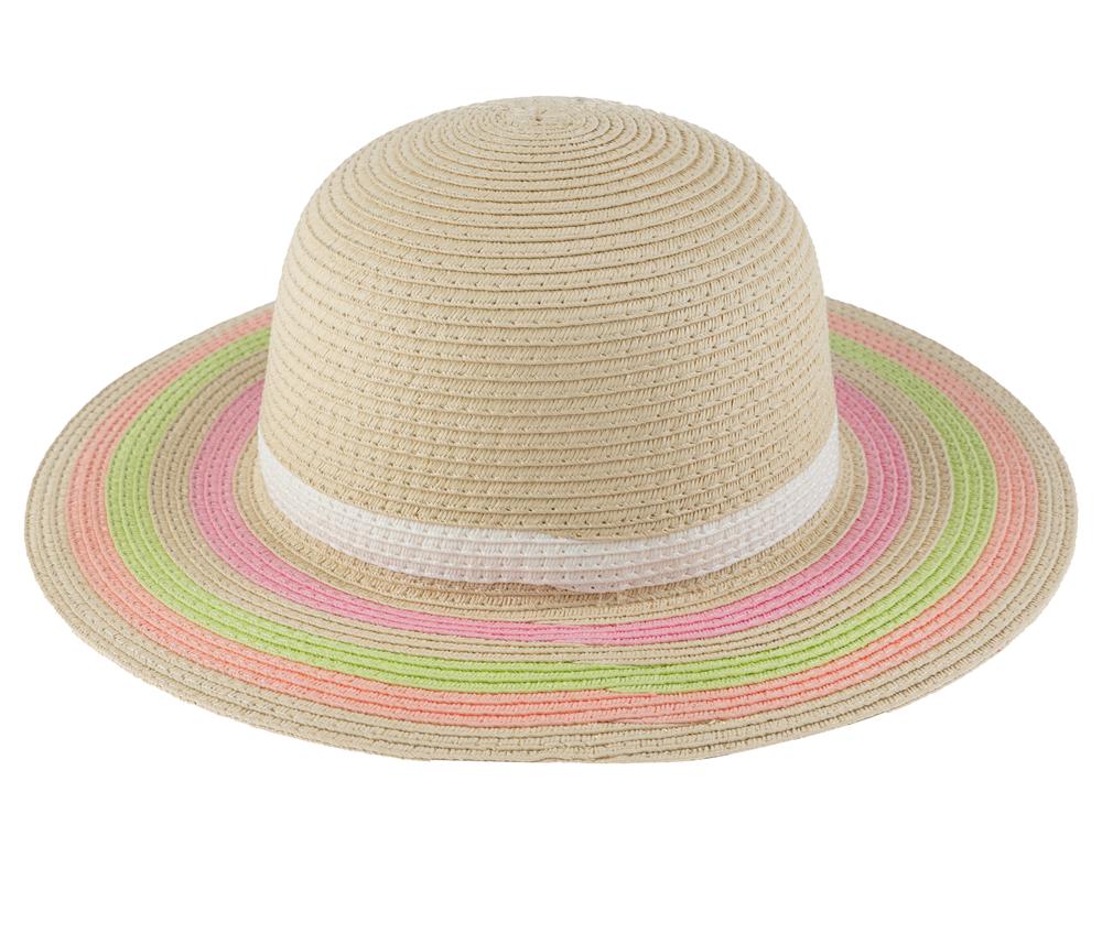 capelli-new-york-girls-hats-sommer-stripe-floppy-hut-papier image 2