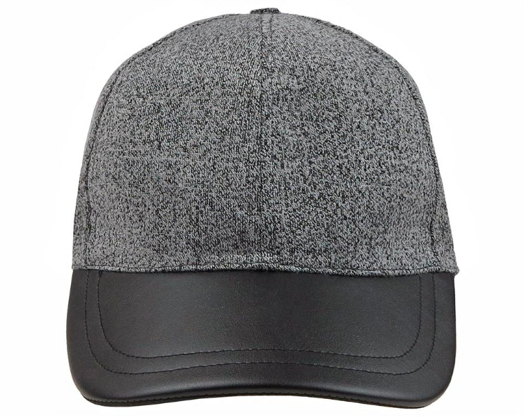 capelli-new-york-ladies-hats-baseballcap-grau-kunstleder image 1