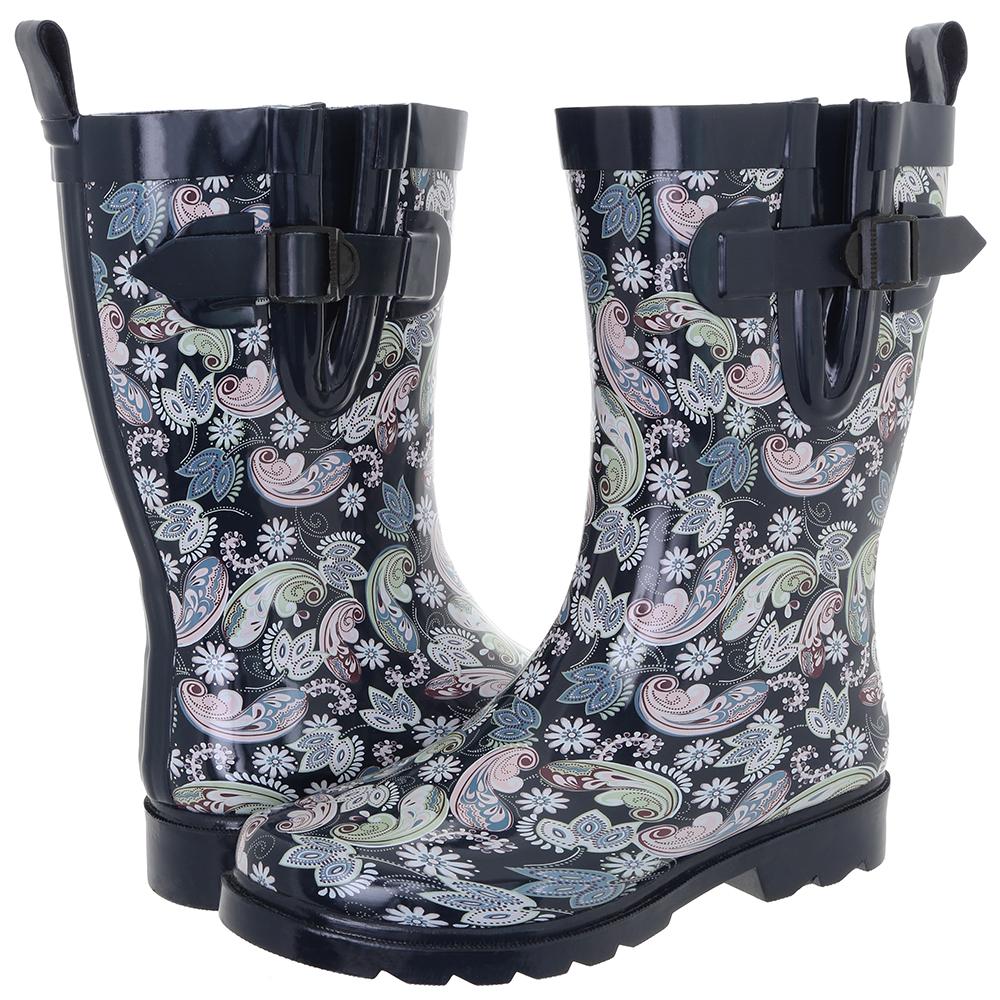capelli-new-york-damen-gummistiefel-paisley-bunt image 2