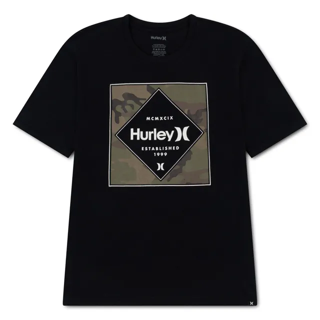 hurley-89140-grafik-t-shirt-kinder-8-10-jahre-kurzarm image 1