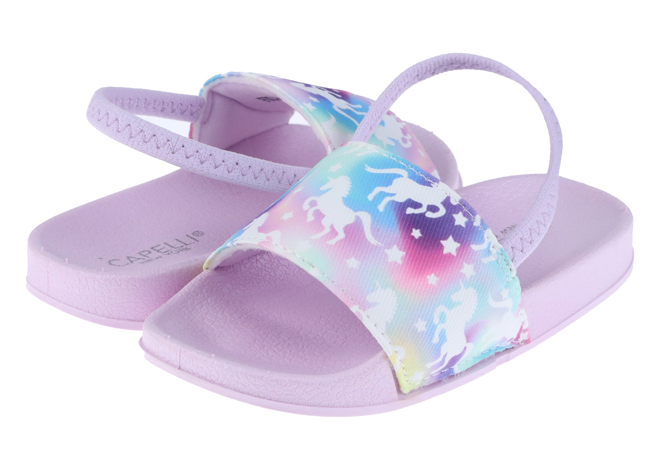capelli-new-york-rainbow-unicorn-slide-m-dchen-sandalen-riemen image 4
