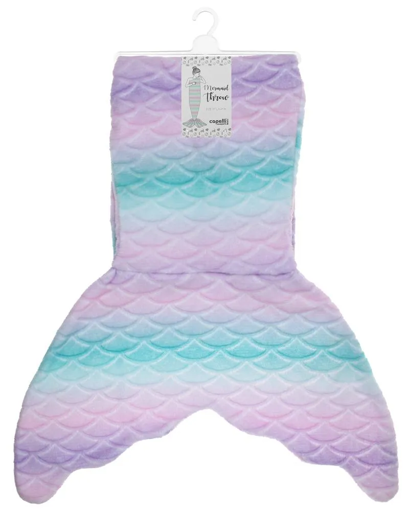 capelli-new-york-ombre-mermaid-tail-kuscheldecke-meerjungfrau image 1