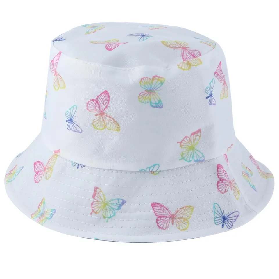 capelli-new-york-butterfly-bucket-hat-m-dchen-blau-wendbar image 1