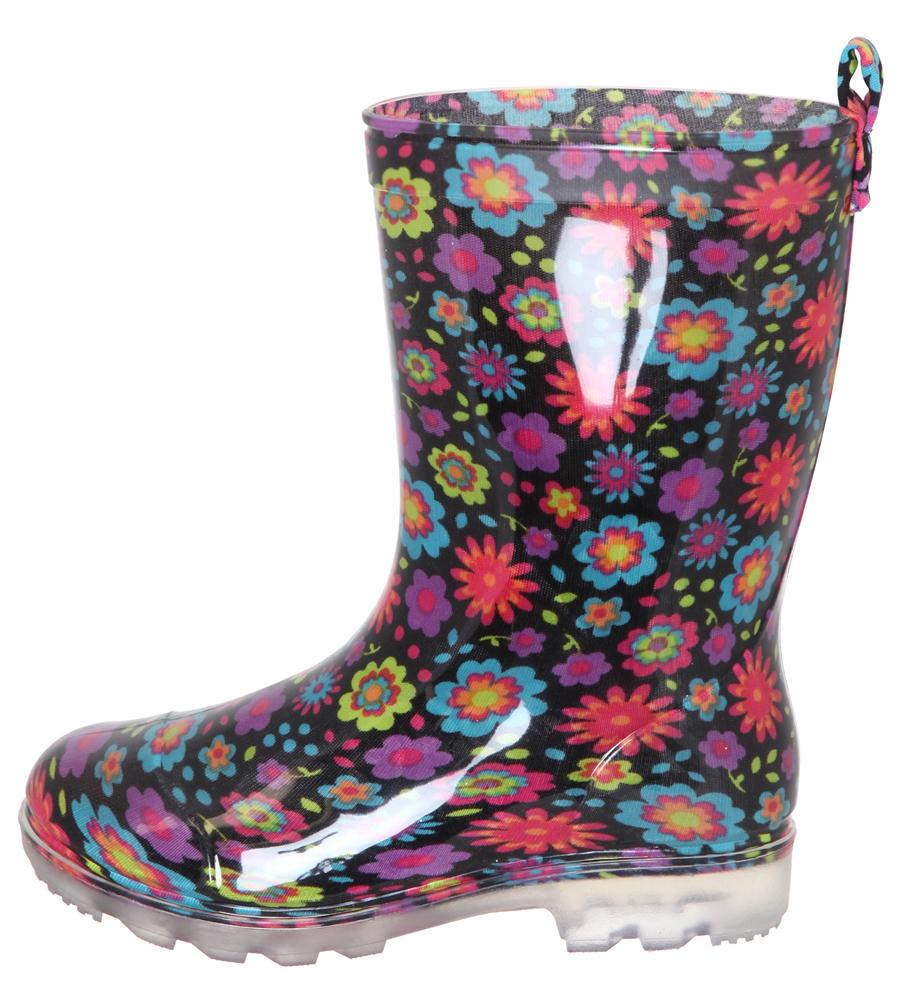 capelli-new-york-girls-floral-jelly-gummistiefel-regenstiefel image 3
