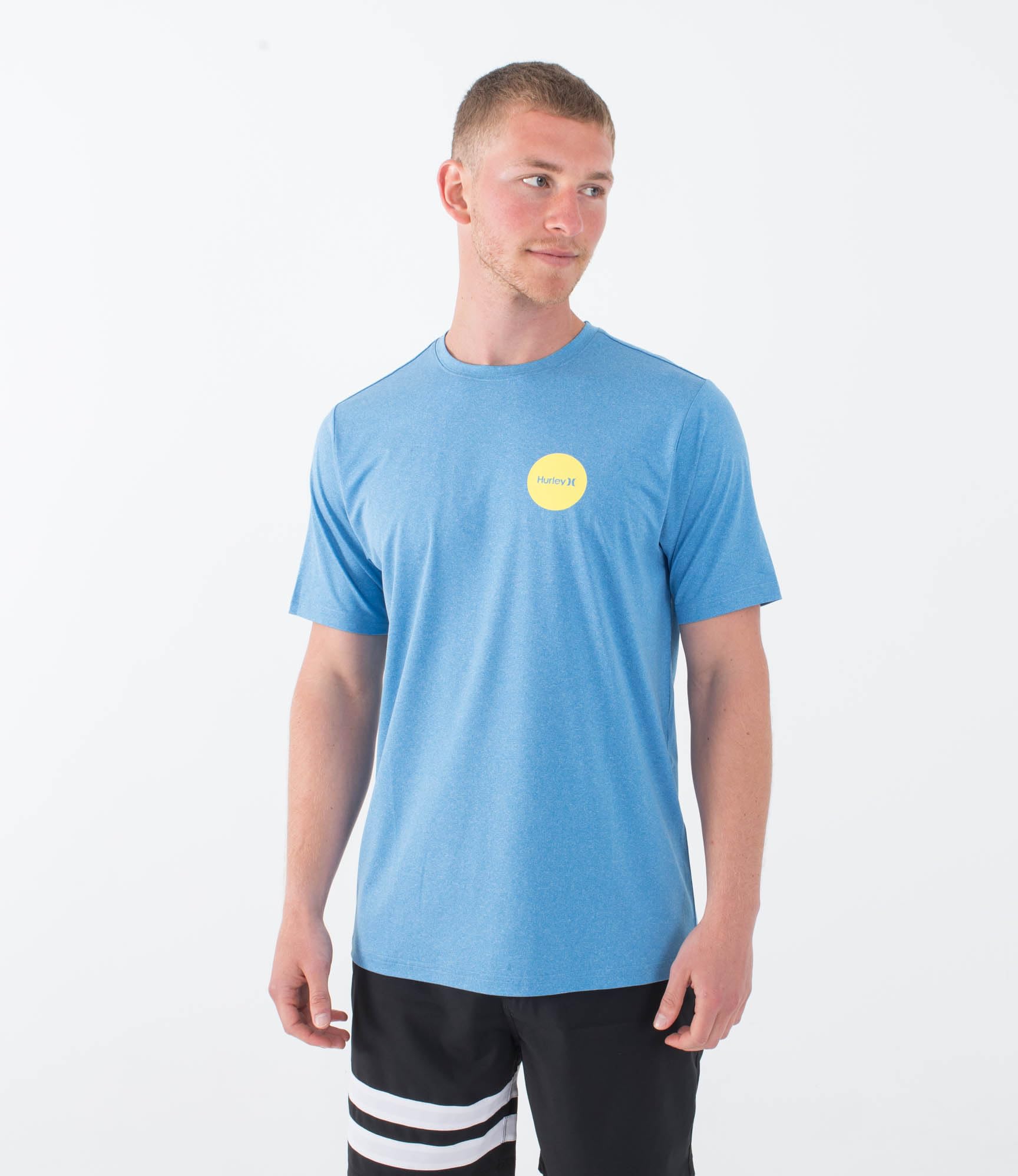 hurley-everyday-hybrid-upf-t-shirt-herren-s-kingdom-blue image 2