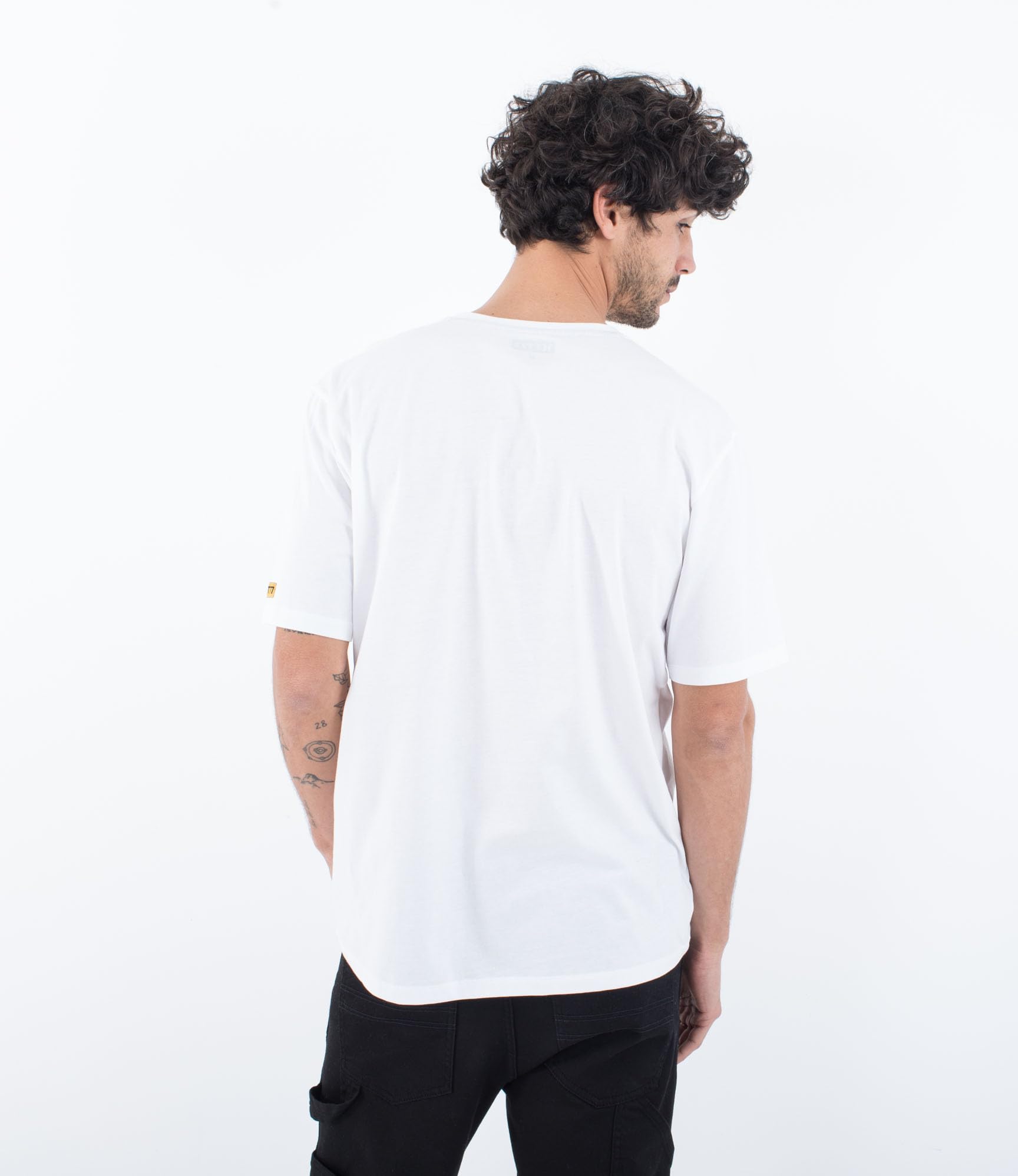 hurley-toledo-o-o-t-shirt-herren-wei-baumwolle image 3
