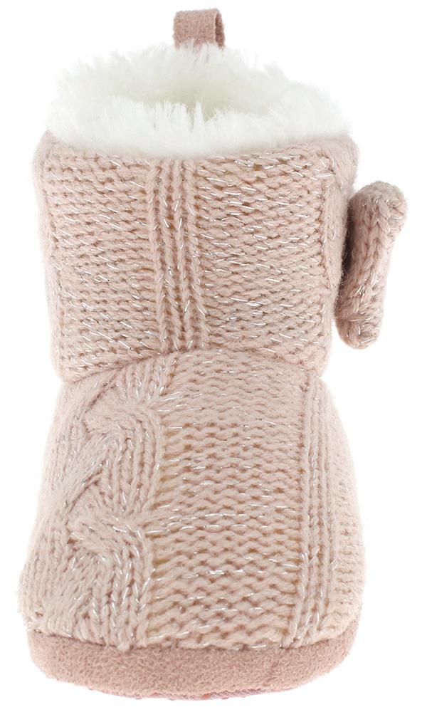 capelli-new-york-infant-boots-metallic-strick-1-0-6m-schleife image 2