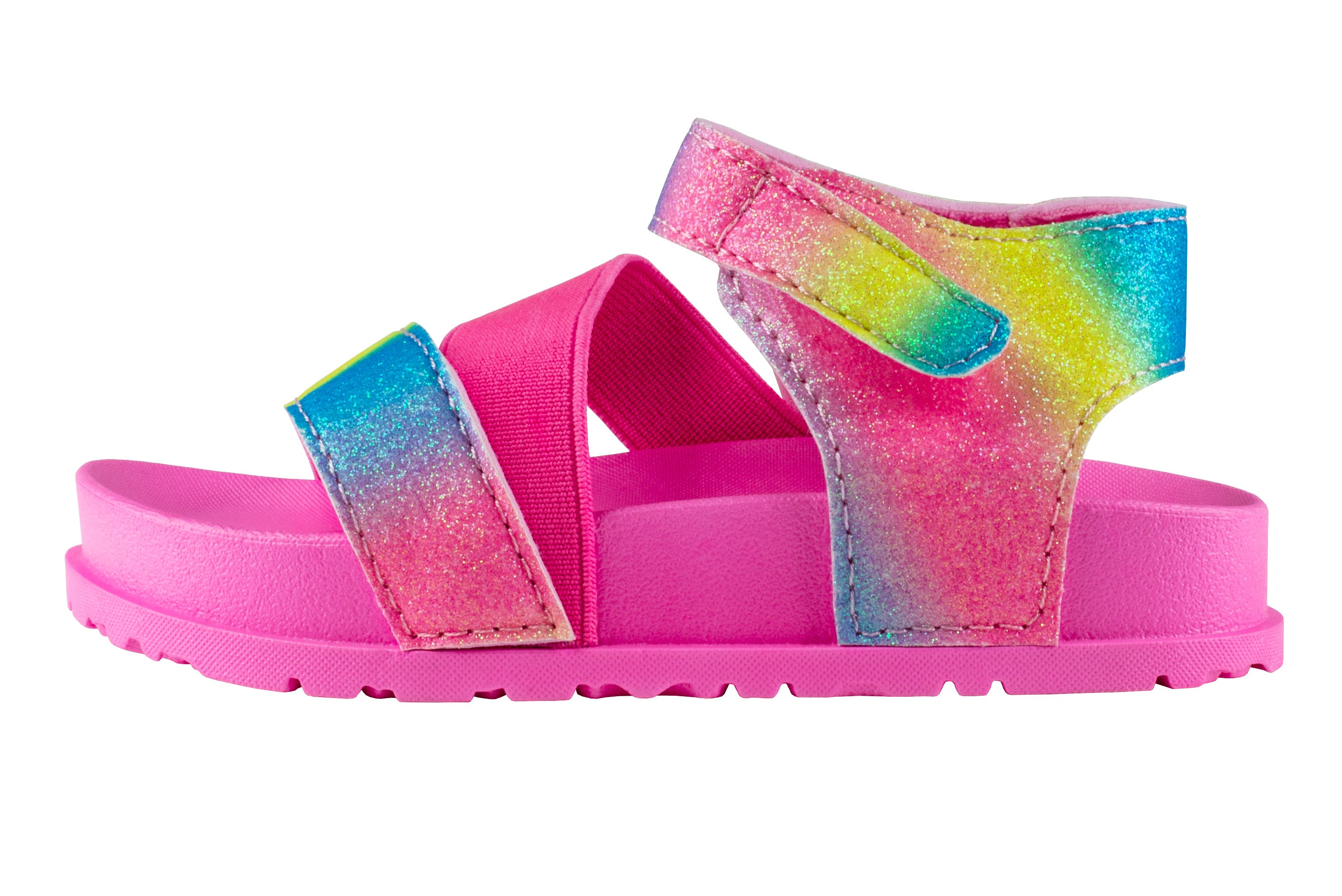 capelli-new-york-toddler-slippers-glitzer-sandalen-mit-klett image 2