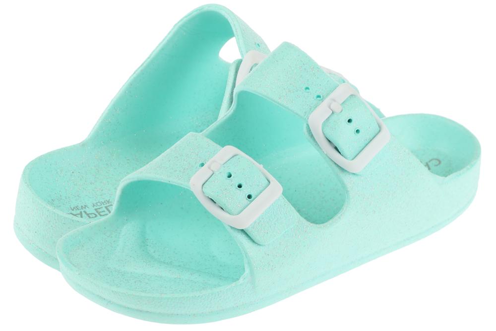 capelli-new-york-girls-flip-flops-double-strap-sandale-mint image 2