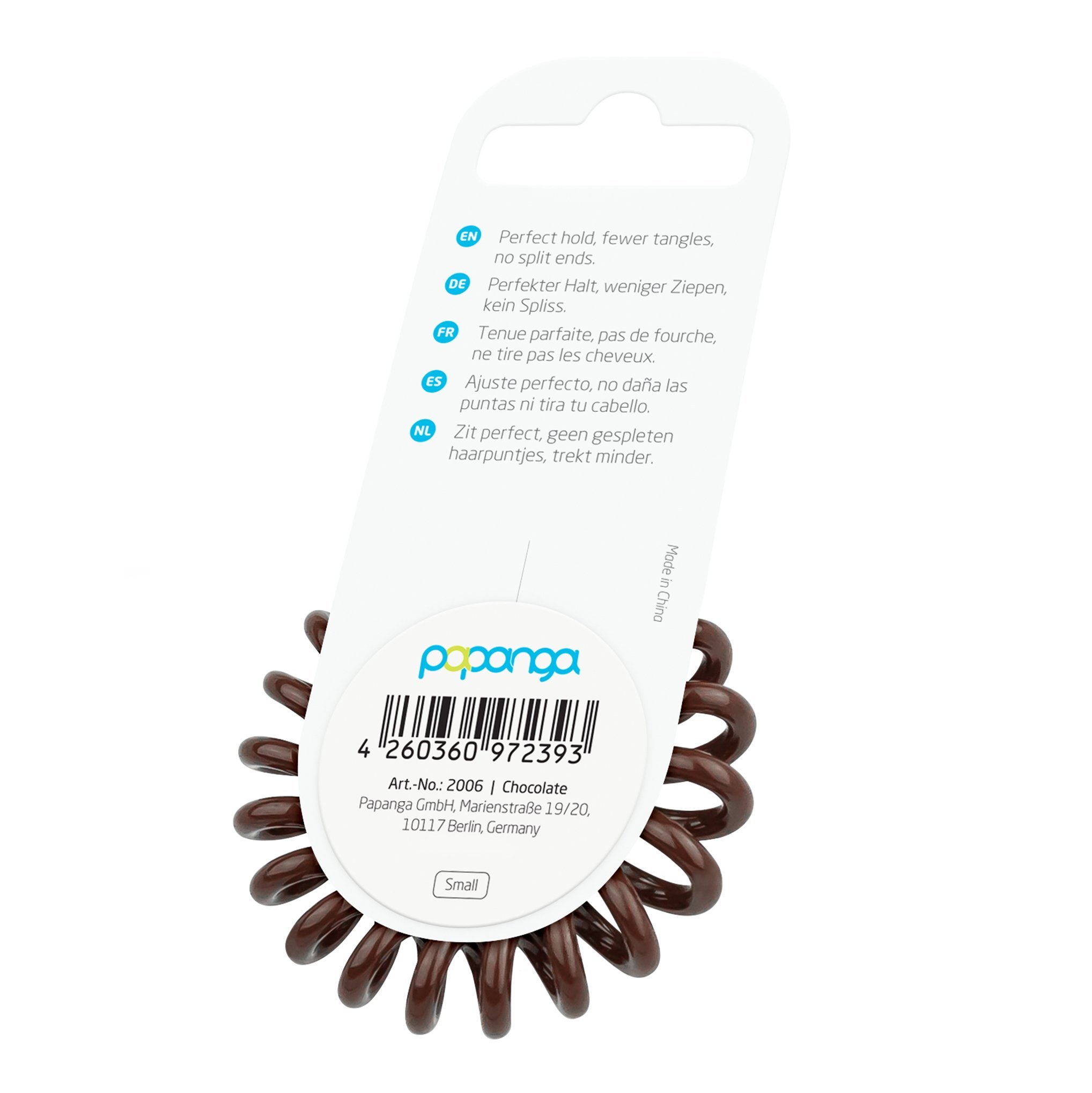papanga-classic-edition-spiral-haargummi-small-braun image 2
