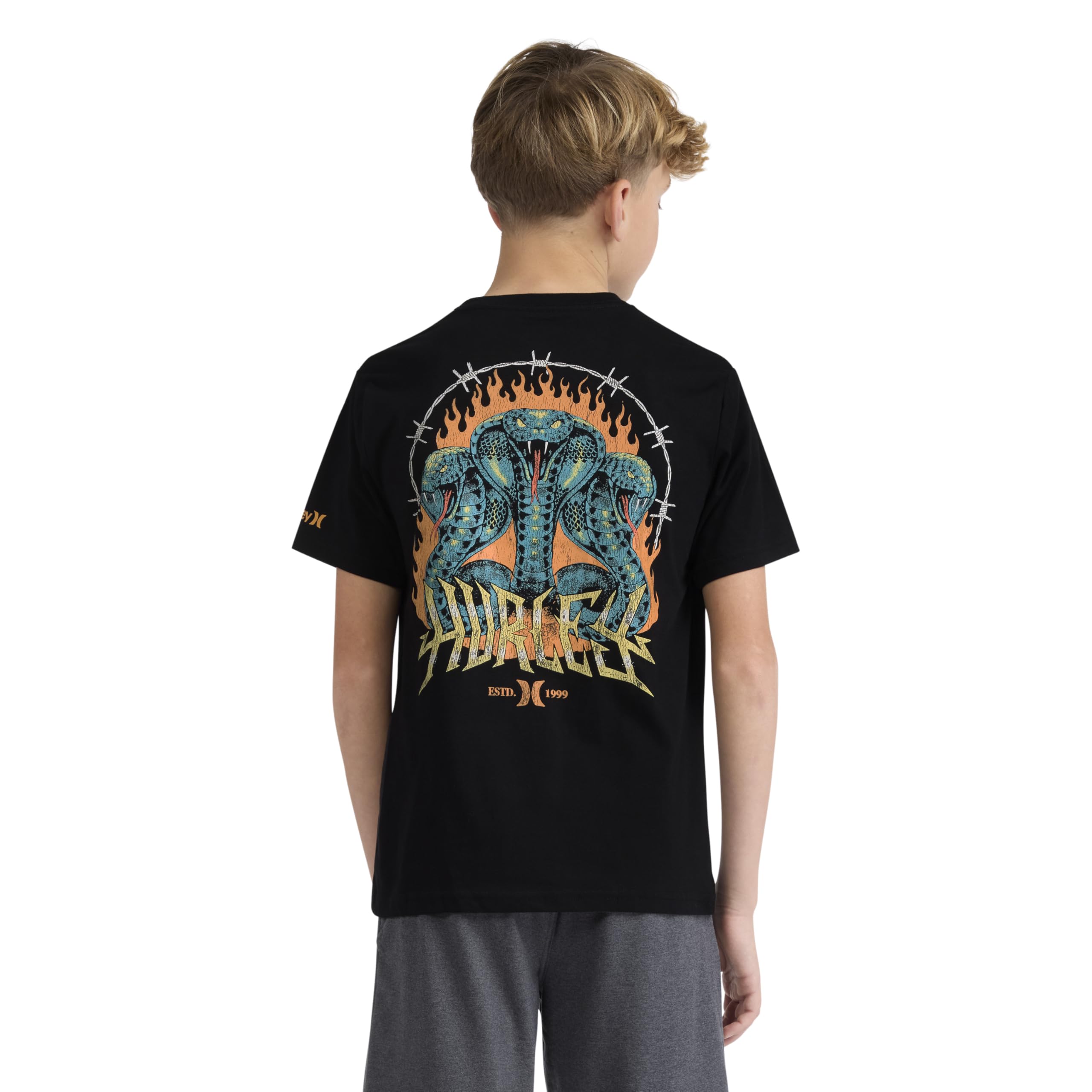 hurley-89052-grafik-t-shirt-jungen-8-10-jahre image 5