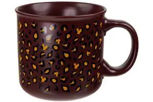 capelli-new-york-leopard-leaves-camping-mug-tasse-20-oz-keramik image 1