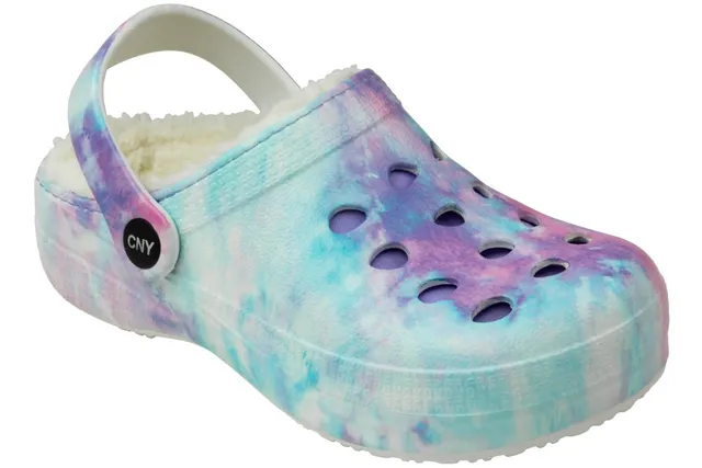 capelli-new-york-girls-clogs-watercolor-eva-clog-m-dchen-mit-berber-futter image 1