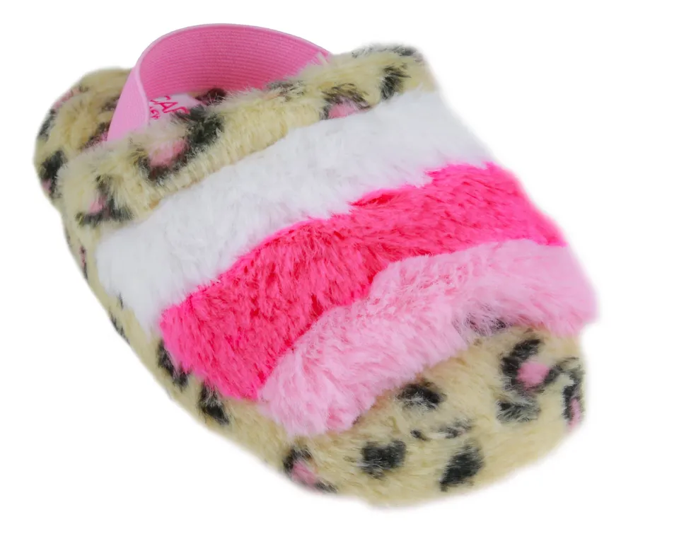 capelli-new-york-leopard-hausschuhe-m-dchen-kunstfell-leo image 1