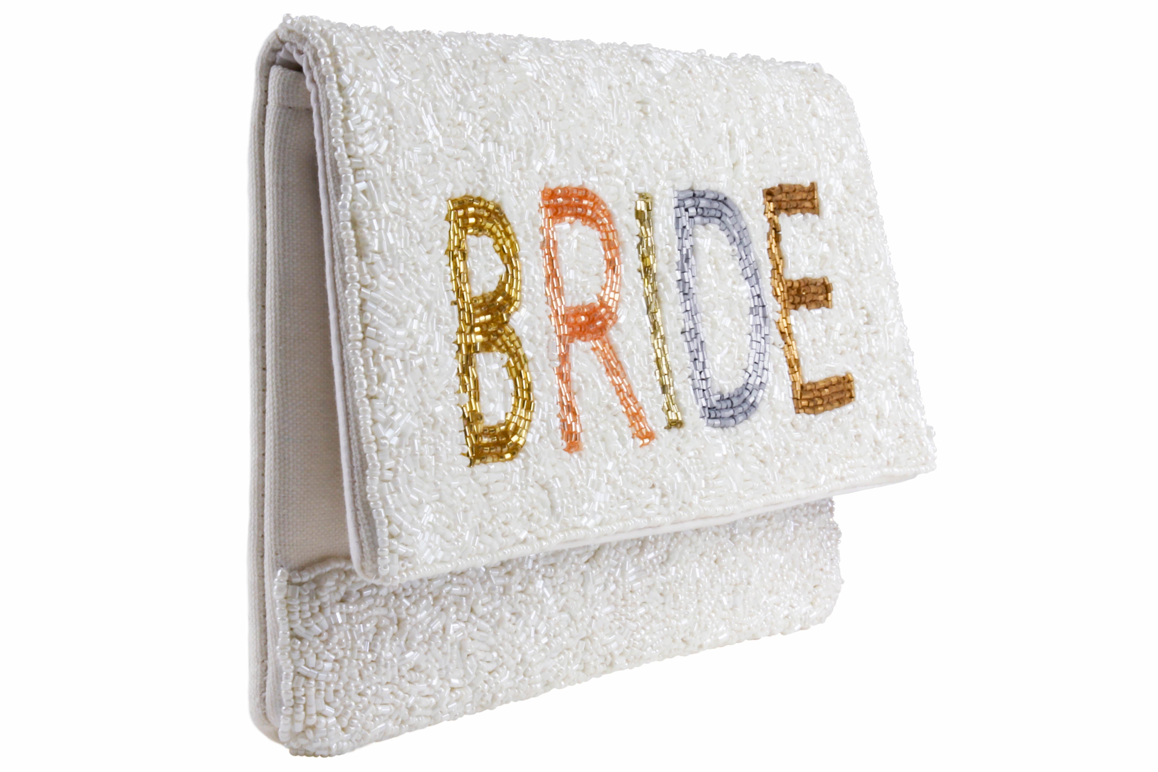 capelli-new-york-bride-damen-clutch-wei-mit-perlen image 3