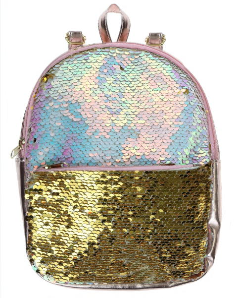 capelli-new-york-girls-bags-mini-rucksack-pailletten-gold image 3