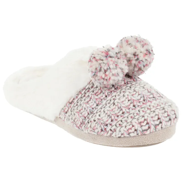 capelli-new-york-ladies-slippers-knit-scuff-hausschuhe-gestrickt image 1
