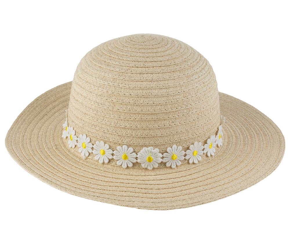 capelli-new-york-girls-hats-floppy-hut-daisy-metallic image 2