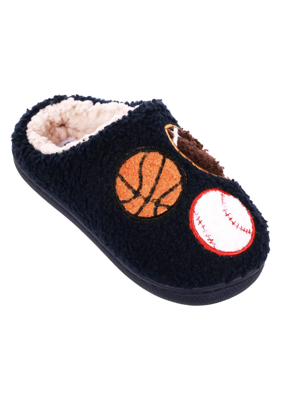 capelli-new-york-boys-slippers-scuff-sport-warm-fell image 1