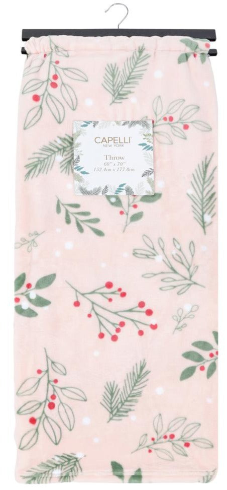 capelli-new-york-winter-berries-kuscheldecke-152x178-cm-beerenmuster image 1