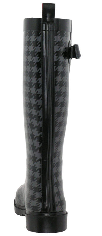 capelli-new-york-houndstooth-tall-gummistiefel-damen-hahnentritt image 3
