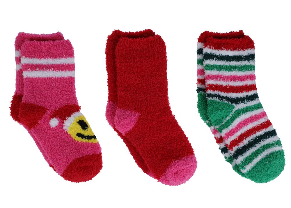 capelli-new-york-kuschelsocken-damen-zuckerstange-3-paar image 1